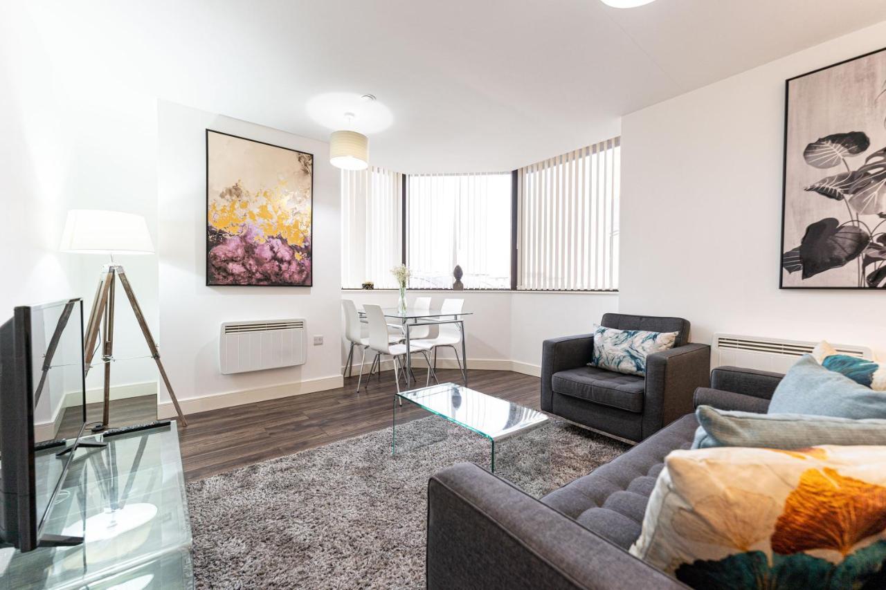 Seven Living Broadway Residences - Birmingham City Centre, Broad Street - Free Parking Exterior foto